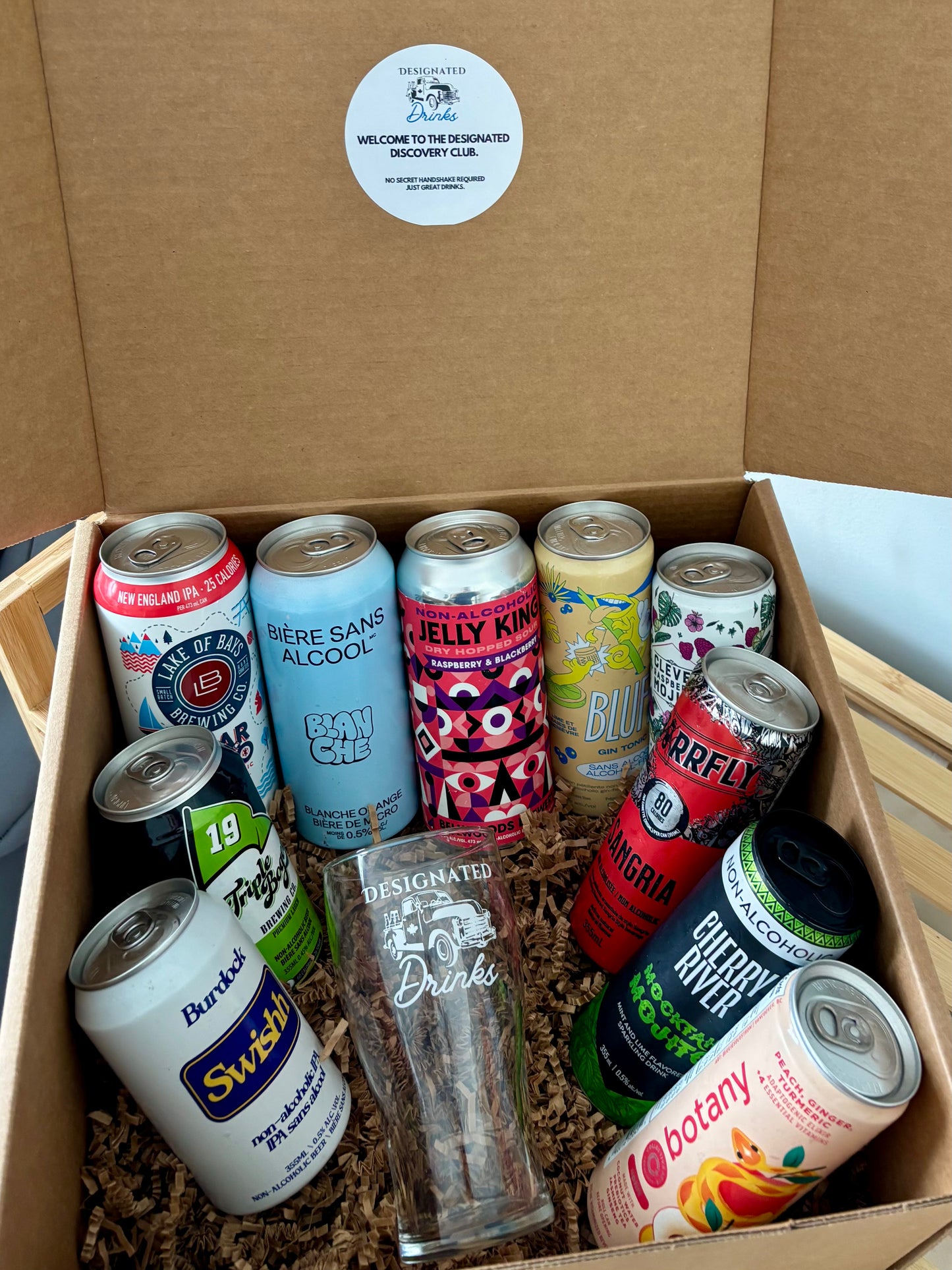 Designated Discovery (Non-Alcoholic) Sampler Box