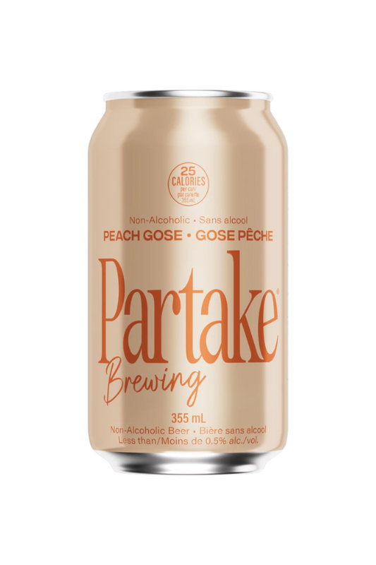 Partake Brewing (Non-Alcoholic) Peach Gose
