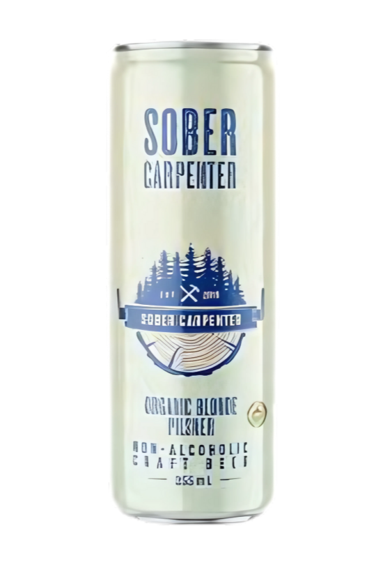 Sober Carpenter (Non-Alcoholic) Organic Blonde Pilsner