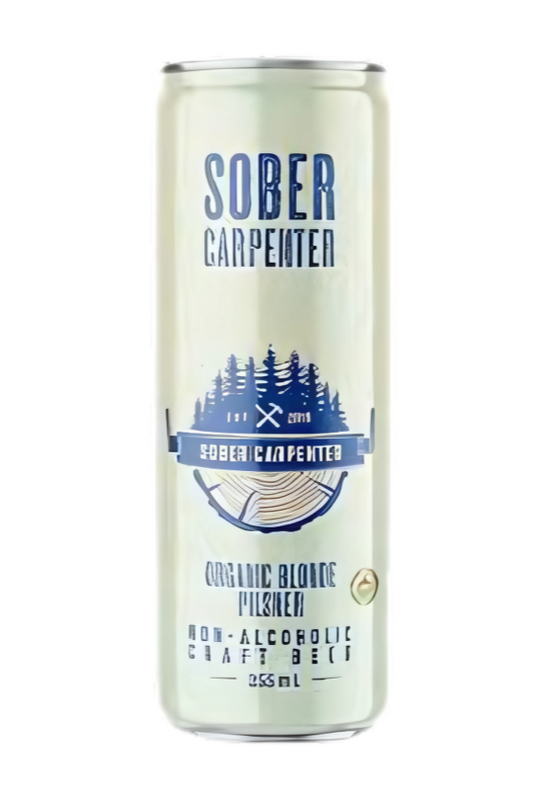 Sober Carpenter (Non-Alcoholic) Organic Blonde Pilsner