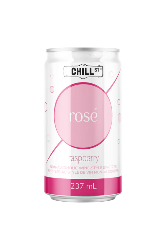 Chill Street (Non-Alcoholic) Rosé Raspberry Wine