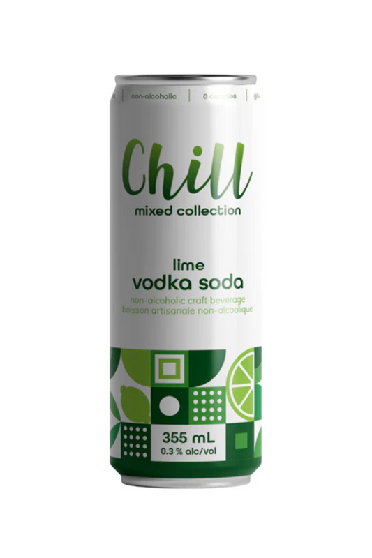 Chill Street (Non-Alcoholic) Vodka & Lime Soda