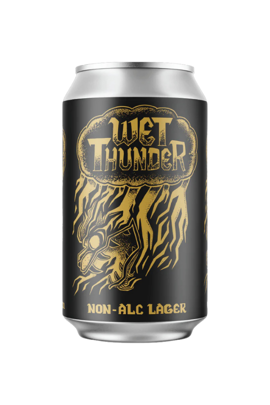 Refined Fool Brewing Co. (Non-Alcoholic) Wet Thunder Lager