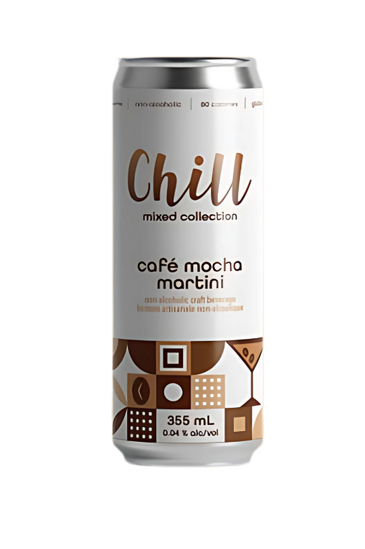 Chill Street (Non-Alcoholic) Mocha Martini Mocktail